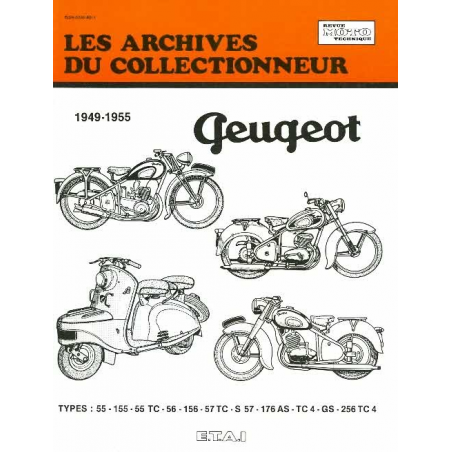 PEUGEOT 125-150-175/250 CC (1949-1955) Archives du Collectionneur n°104 | 9782726899427 |