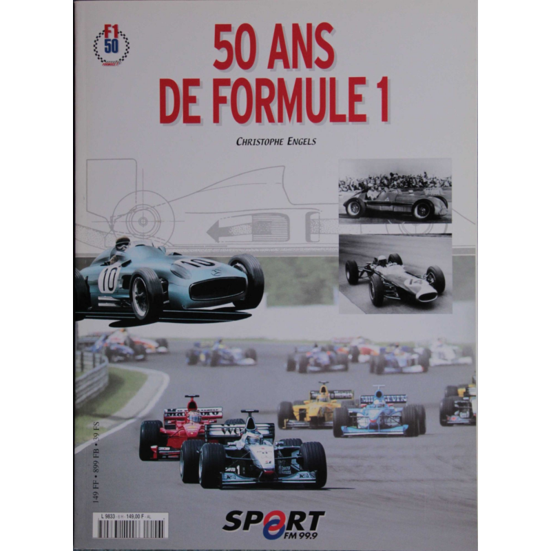 50 ANS DE FORMULE 1 de Christophe ENGELS | 50 ans de F1 |
