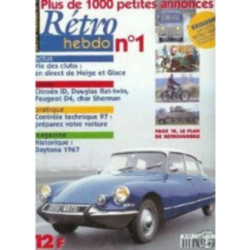 RETRO HEBDO CITROEN ID CONFORT 1964 N°1 | RETRO HEBDO N°1 |