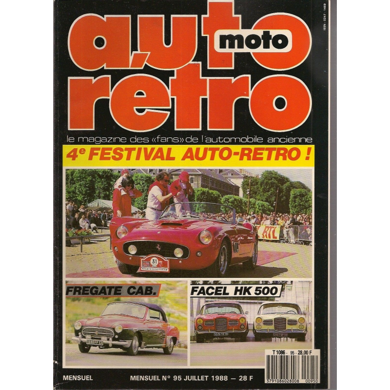 AUTO RETRO 4° FESTIVAL AUTO-RETO N°95 | AUTO RETRO N°95 |