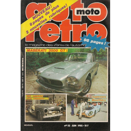 AUTO RETRO MASERATI 3500 GT N°22 | AUTO RETRO N°22 |