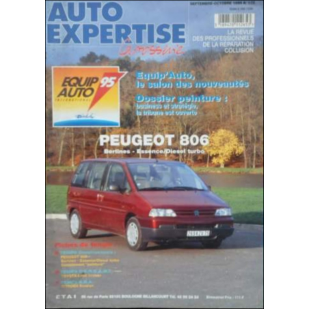 AUTO EXPERTISE CARROSSERIE PEUGEOT 806 N°175 | 3189470112653 |