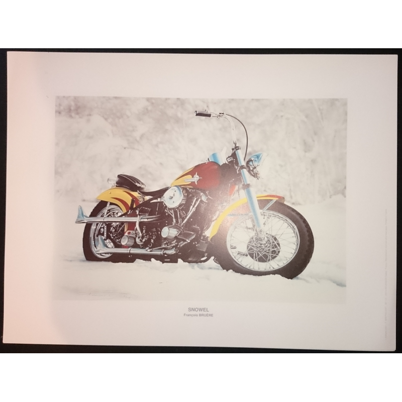 Reproduction - Moto SNOWEL, François BRUERE | bruereSNOW |