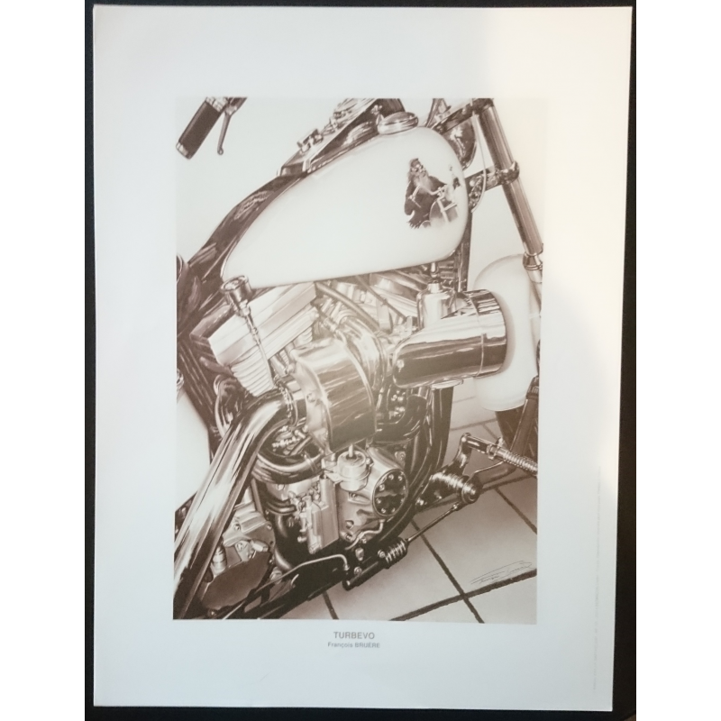 Reproduction - Moto TURBEVO, François BRUERE | bruereTURB |