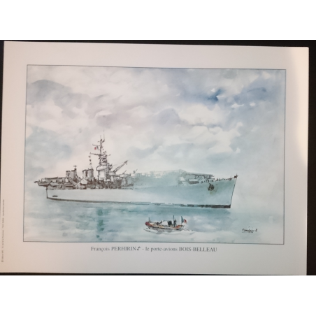 Reproduction - Le Porte-avions BOIS-BELLEAU, François PERHIRIN | PERHIRINBOIS |