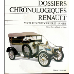 Dossiers Chronologiques Renault Tome 3 (1911-1918) | Dossier Tome 3 |