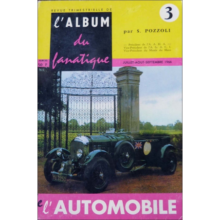 L'ALBUM DU FANATIQUE DE L'AUTOMOBILE N°3 | FANATIQUE 3 |