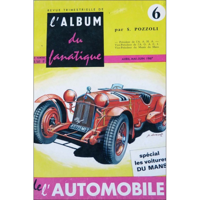 L'ALBUM DU FANATIQUE DE L'AUTOMOBILE N°6 | FANATIQUE 6 |