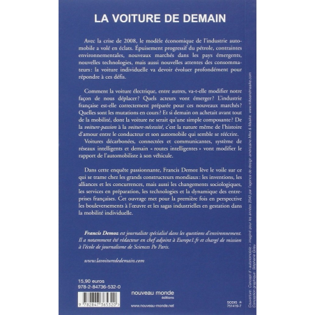La voiture de demain, La révolution automobile a commencé | 9782847365320 |