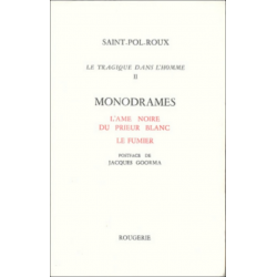 LE TRAGIQUE DANS L'HOMME - TOME 2 de SAINT-POL-ROUX | 9782856682456 |