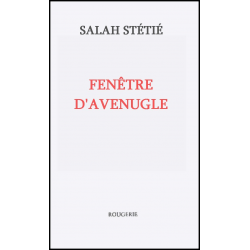 FENETRE D'AVEUGLE de SALAH STETIE | 9782856680292 |
