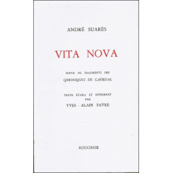 VITA NOVA de ANDRE SUARES | 9782856682616 |