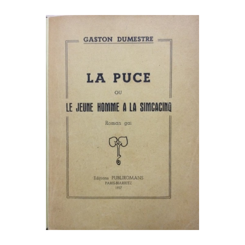 La puce ou Le jeune homme a la Simcacinq (1937) | SIMCACINQ |