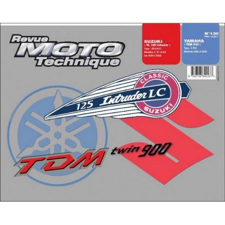 REVUE MOTO TECHNIQUE YAMAHA TDM 900 de 2002 et 2003 - RMT 130 | 9782726892237 |