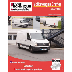 REVUE TECHNIQUE VOLKSWAGEN CRAFTER 1 PHASE 2 (2011 à 2018) - RTA B772 | 9782726877258 |