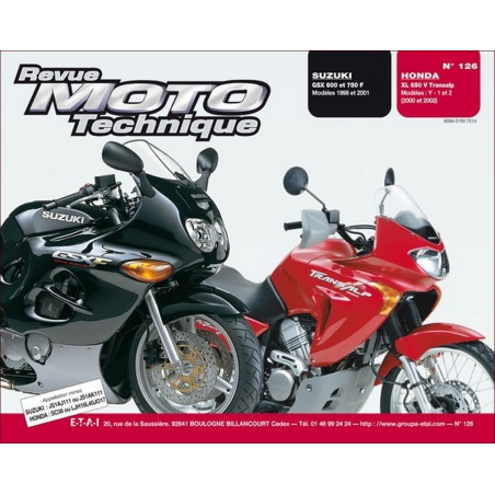 Revue Technique Moto HONDA XL 650 (2000-2002) | RMT 126 |