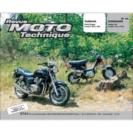 Revue Technique Moto KAWASAKI ZEPHYR 750 (1991-1999) | RMT 094 |