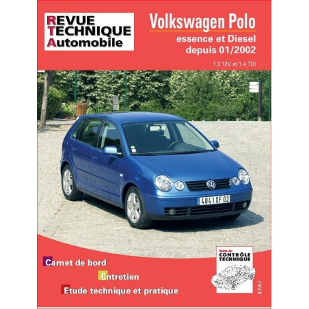 REVUE TECHNIQUE VOLKSWAGEN POLO 4 (2002 à 2005) - RTA 683 | 9782726868317 |