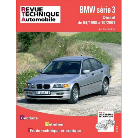 REVUE TECHNIQUE BMW SERIE 3 Phase 4 (E46) (1998 à 2001) - RTA 645 | 9782726864517 |