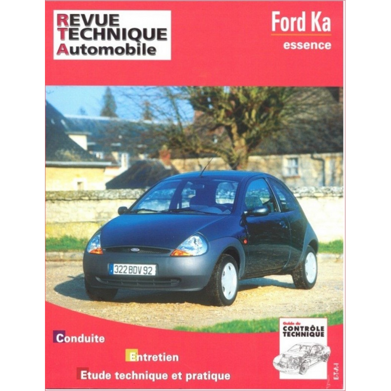 REVUE TECHNIQUE FORD KA (1996 à 2008) - RTA 604 | 9782726860410 |