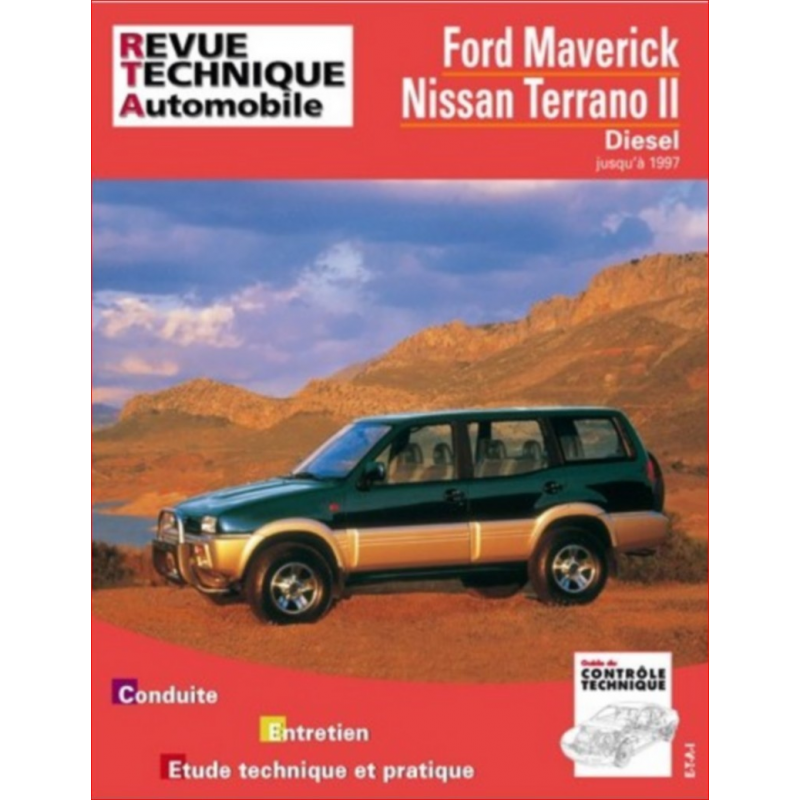 REVUE TECHNIQUE NISSAN TERRANO 2 (1993 à 1996) - RTA 586 | 9782726858615 |