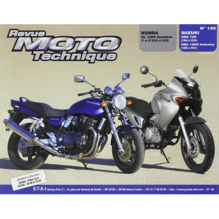 Revue Technique Moto HONDA XL 125 VARADERO (2001-2002) | RMT 125 |