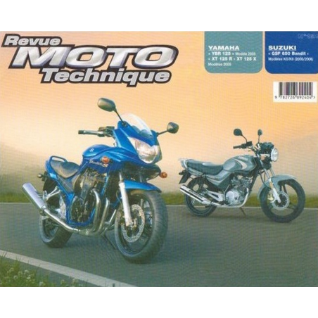 REVUE MOTO TECHNIQUE YAMAHA 125 YBR et DT de 2006 - RMT 139 | 9782726892404 |