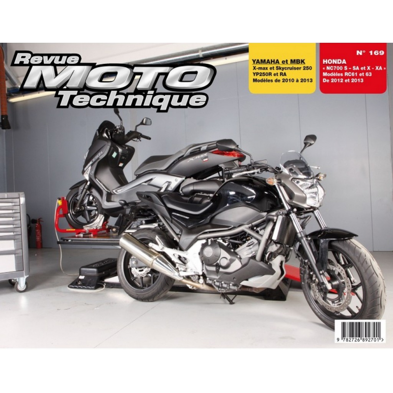 Revue Technique Moto HONDA NC 700 (2012-2013) | RMT 169 |