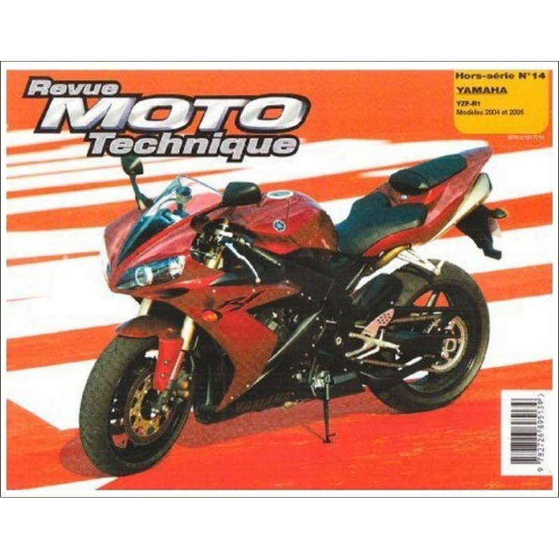 REVUE MOTO TECHNIQUE YAMAHA YZF R1 de 2004 et 2005- RMT HS14 | 9782726895139 |