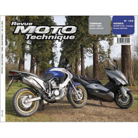 Revue Technique Moto YAMAHA XP 500 T-MAX (2008-2009) | RMT 153 |