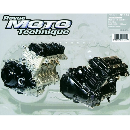 REVUE MOTO TECHNIQUE TRIUMPH 885 / 955 et 1050 de 1997 à 2006 - RMT 142 | 9782726892435 |