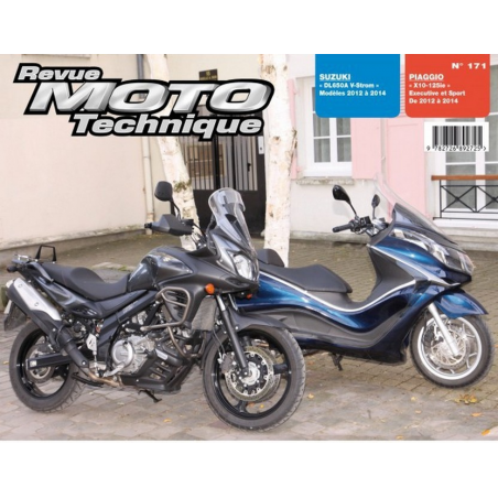 REVUE MOTO TECHNIQUE SUZUKI DL 650 V-STROM de 2012 à 2014 - RMT 171 | 9782726892725 |