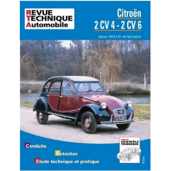REVUE TECHNIQUE CITROEN 2 CV (1970 à 1990) - RTA 297 | 9782726829790 |