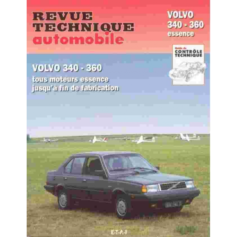 REVUE TECHNIQUE VOLVO 340 360 - RTA 416 | 9782726841655 |