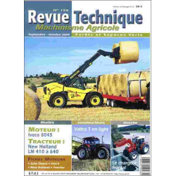 New Holland LM 410 à 640 - Revue Technique Machinisme Agricole n°156 | RTMA156 |