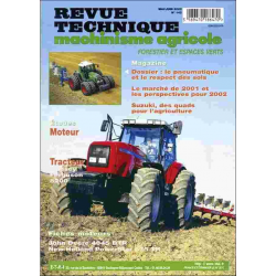 Massey-Ferguson 8200 - Revue Technique Machinisme Agricole n°142 | RTMA142 |