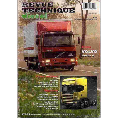 REVUE TECHNIQUE VOLVO Série 6 - RTD 196 | RTD196 |