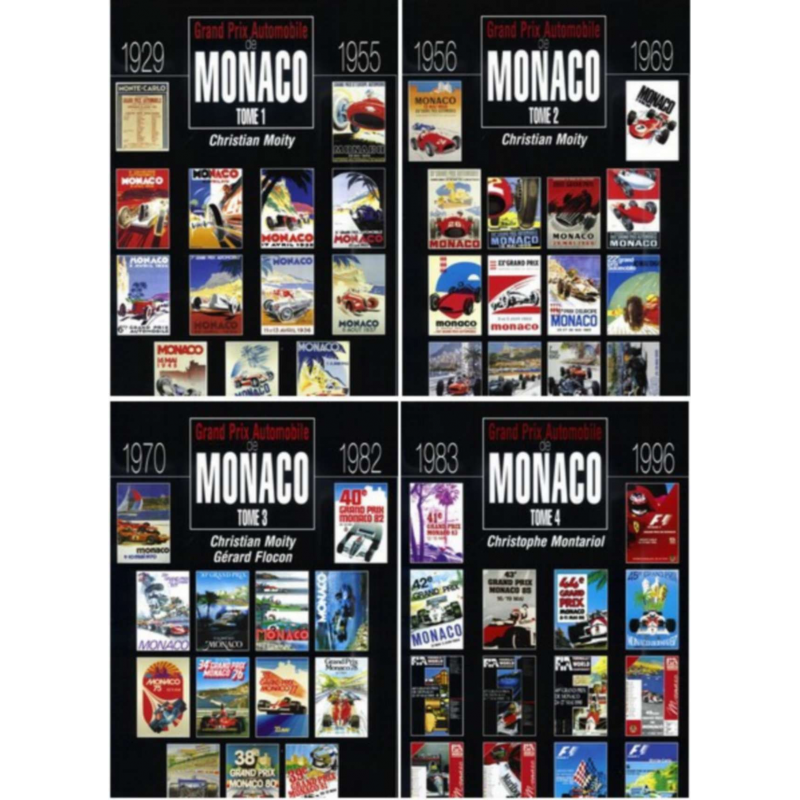 Le Grand Prix automobile de Monaco 1929-1996 (coffret 4 volumes) | 9782912838667 |