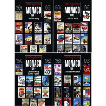 Le Grand Prix automobile de Monaco 1929-1996 (coffret 4 volumes) | 9782912838667 |