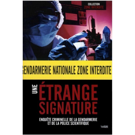 Une étrange signature - collection zone interdite | 9782359600032 |