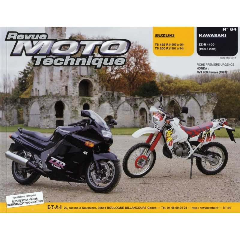 Revue Technique Moto KAWASAKI ZZ-R 1100 (1990-2001) | RMT 084 |