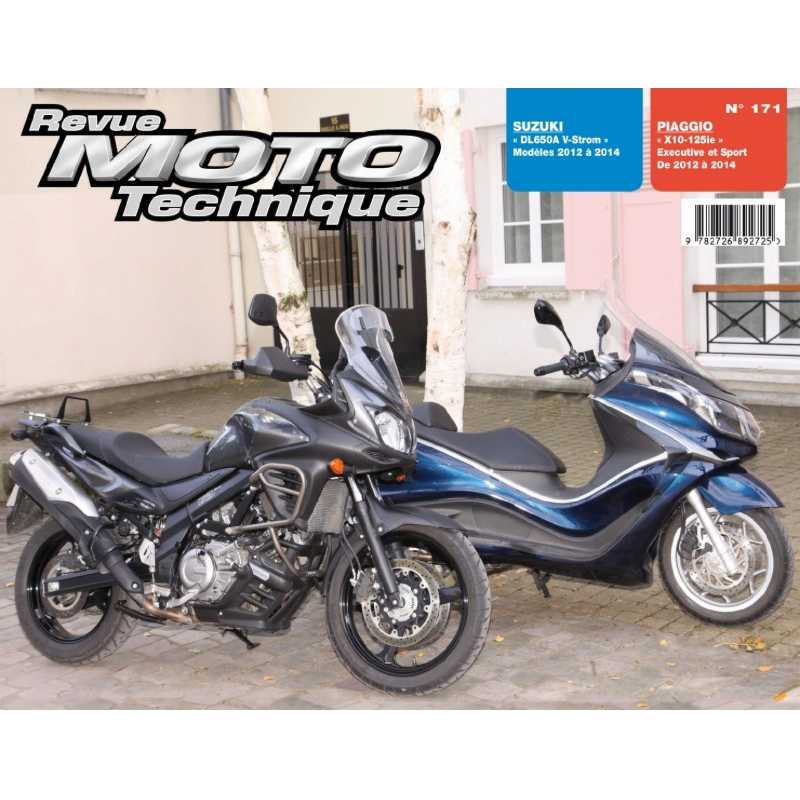 REVUE MOTO TECHNIQUE PIAGGIO X10 125 de 2012 à 2014 - RMT 171 | 9782726892725 |