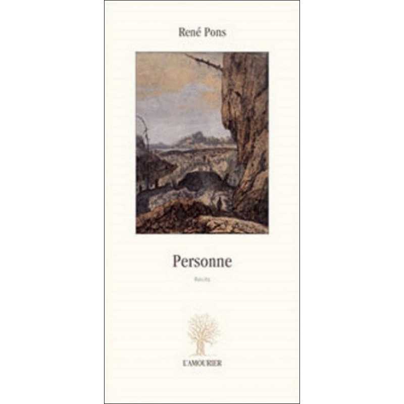 Personne De René Pons Ed. Amourier | 9782364180215 |
