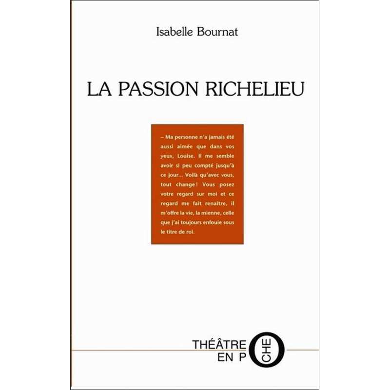 La passion Richelieu de Isabelle Bournat Ed. Tertium | 9782368481417 |