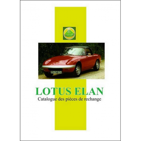 Lotus Elan S1/S2 - Catalogue de pièces de rechange | 9782360590858 |