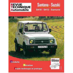 REVUE TECHNIQUE SUZUKI SANTANA S410, S413 et Samuraï (1983 à 1994) - RTA 502 | 9782726850244 |
