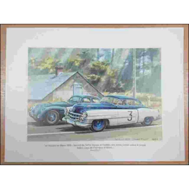 Reproduction des 24 Heures du Mans 1950 CADILLAC Daniel PICOT | picot50 |