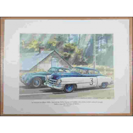 Reproduction des 24 Heures du Mans 1950 CADILLAC Daniel PICOT | picot50 |
