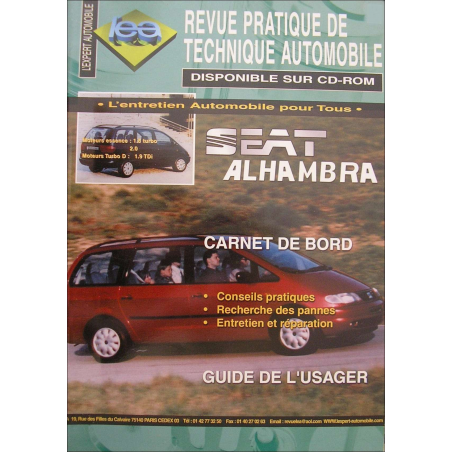 Revue Technique SEAT ALHAMBRA (Essence et Diesel) | LEA383 |