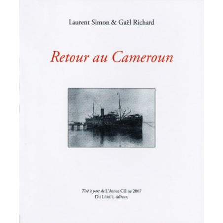 RETOUR AU CAMEROUN de L. SIMON et G. RICHARD | RETOUR AU CAMEROUN |